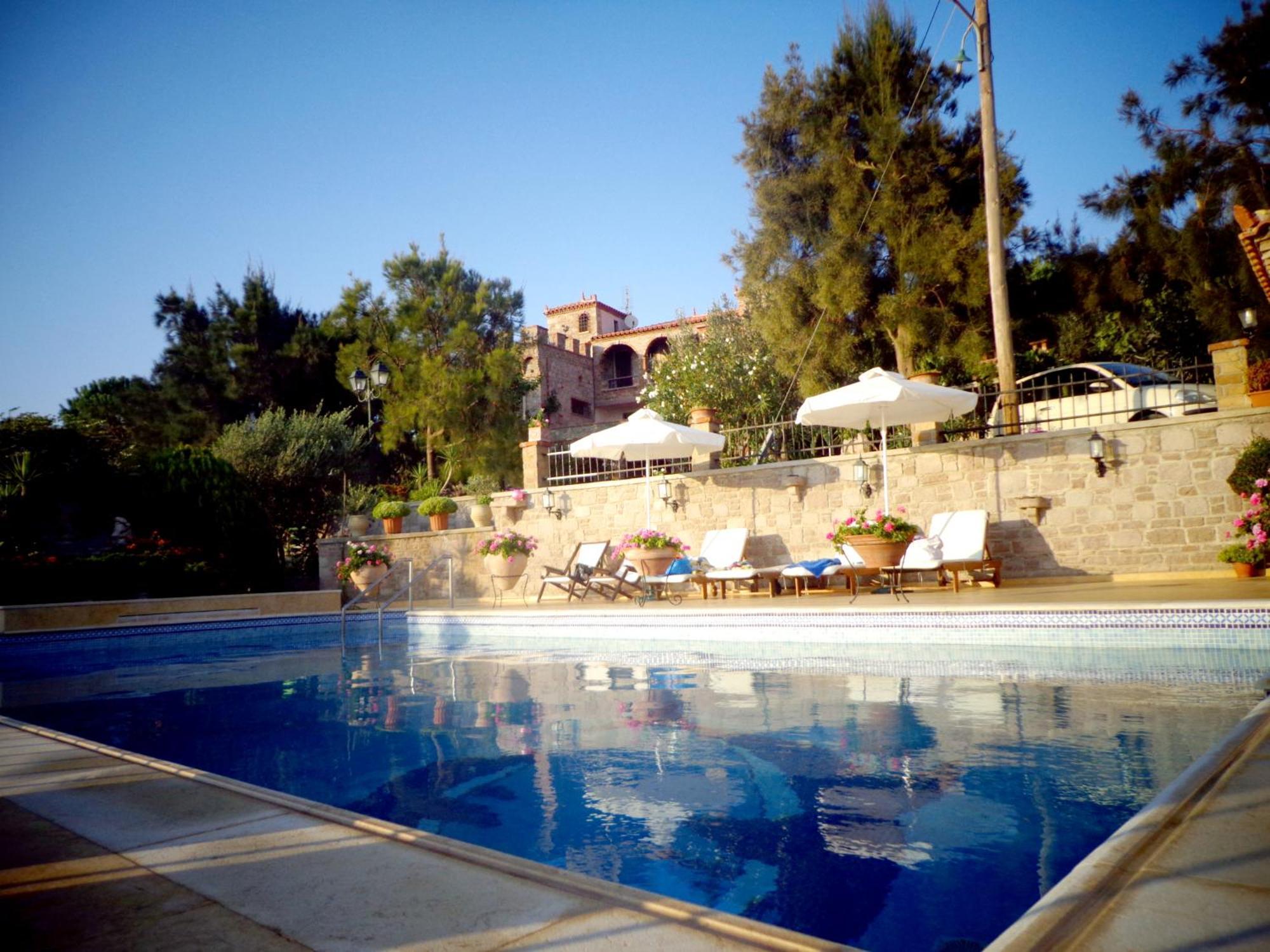 Lesvos Tower House Komninos Sígrion Zewnętrze zdjęcie