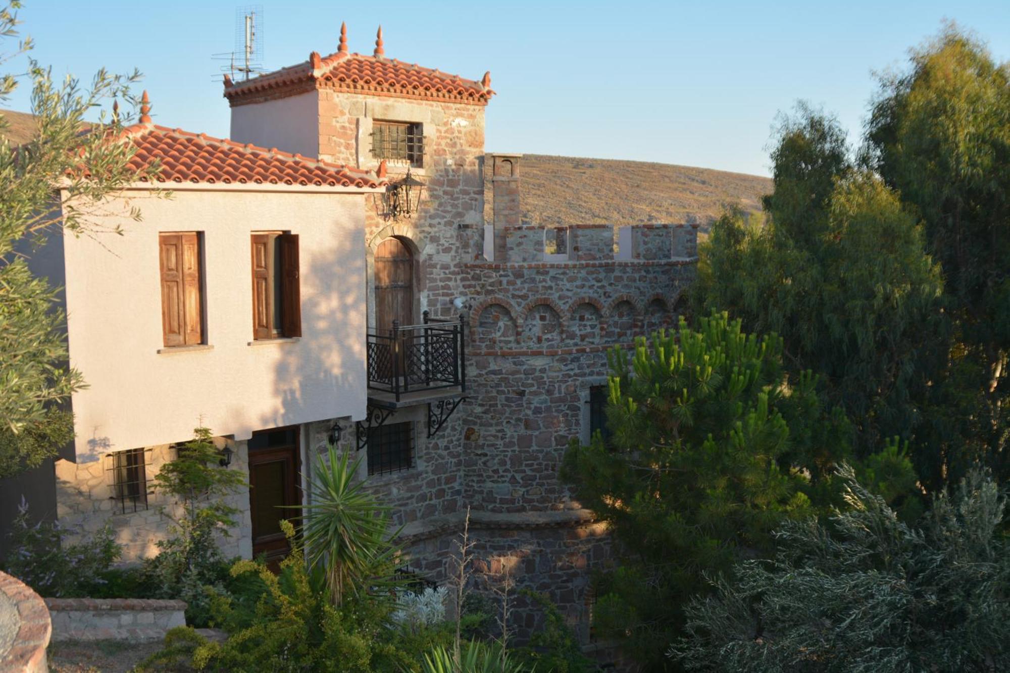 Lesvos Tower House Komninos Sígrion Zewnętrze zdjęcie