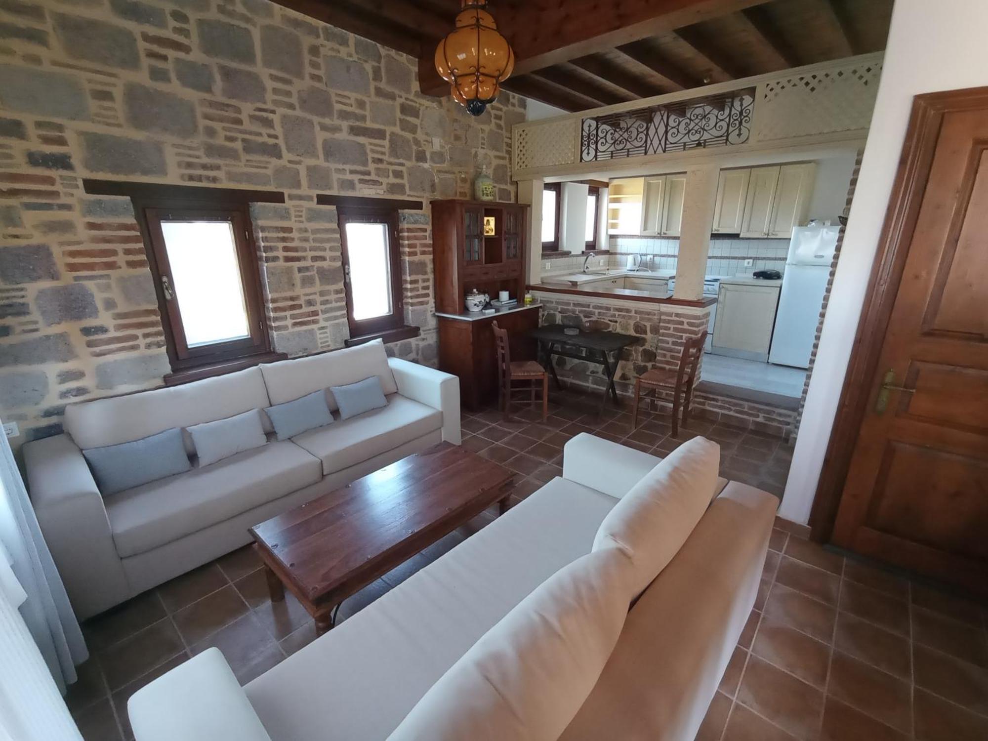 Lesvos Tower House Komninos Sígrion Zewnętrze zdjęcie