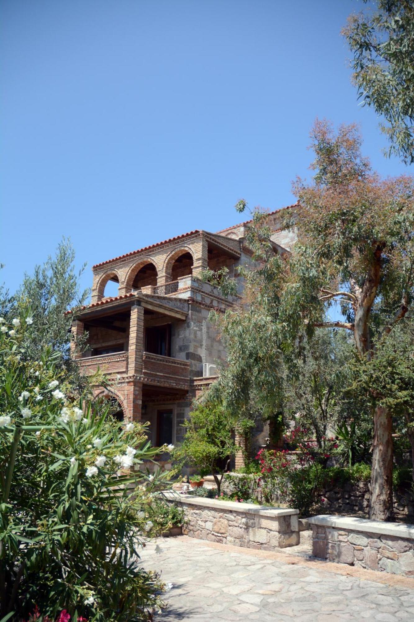 Lesvos Tower House Komninos Sígrion Zewnętrze zdjęcie
