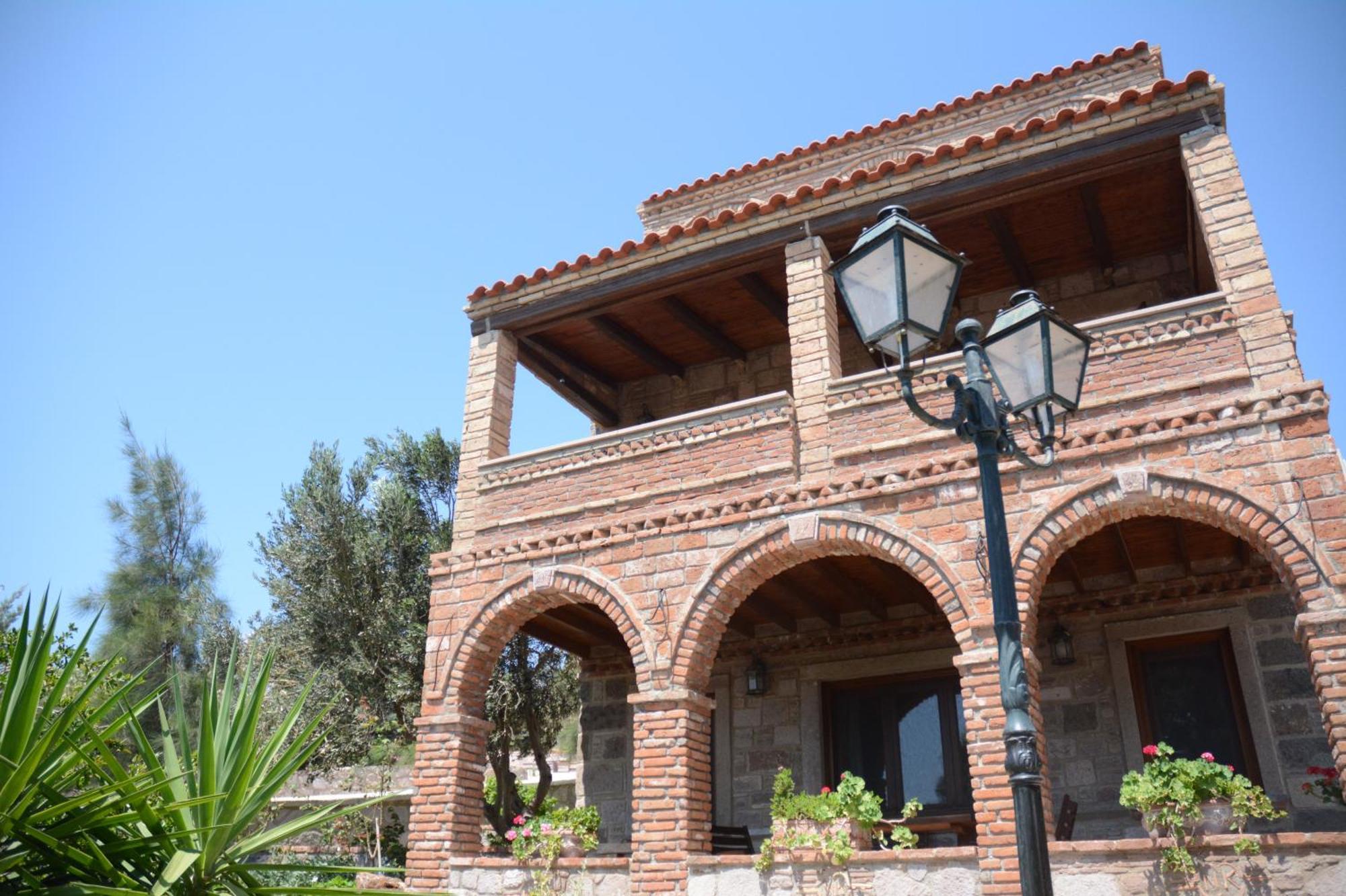 Lesvos Tower House Komninos Sígrion Zewnętrze zdjęcie