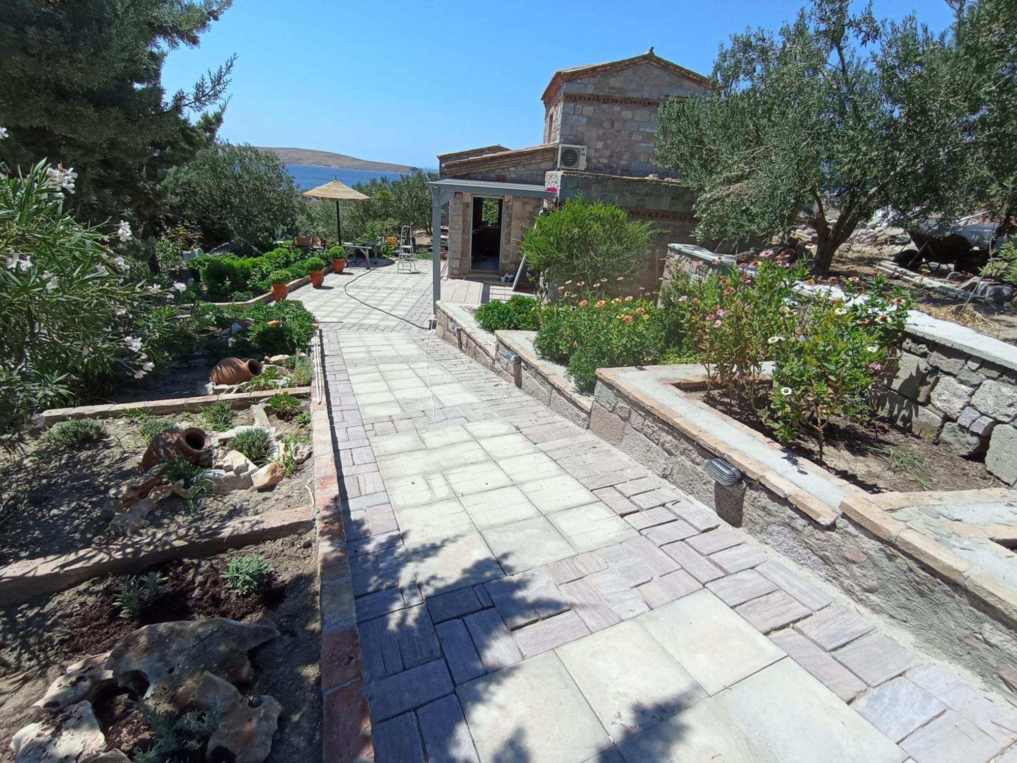 Lesvos Tower House Komninos Sígrion Zewnętrze zdjęcie
