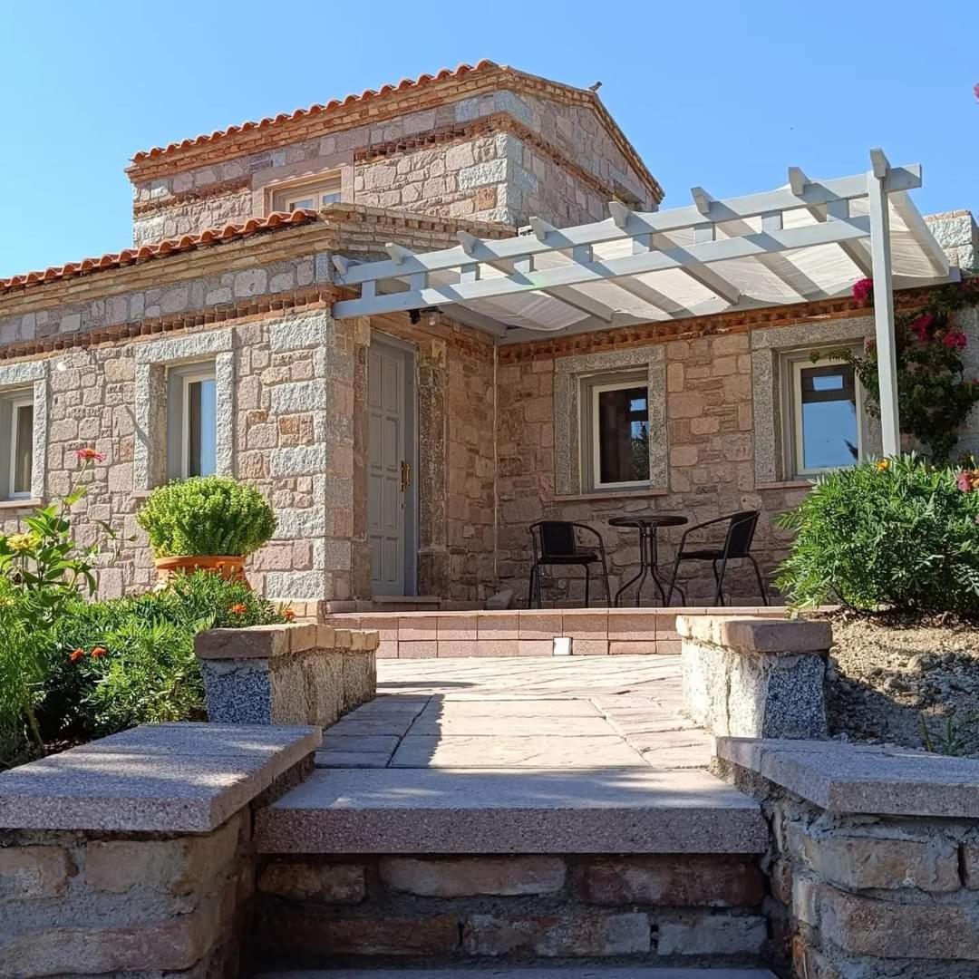 Lesvos Tower House Komninos Sígrion Zewnętrze zdjęcie