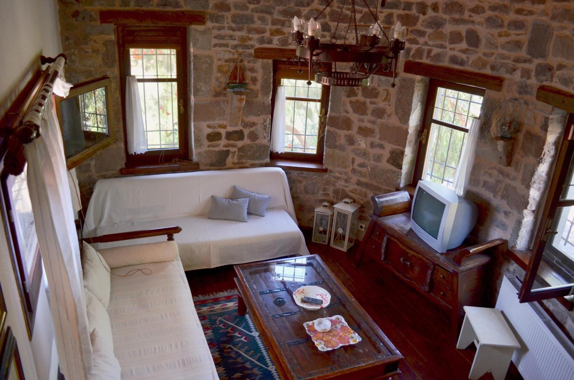Lesvos Tower House Komninos Sígrion Zewnętrze zdjęcie