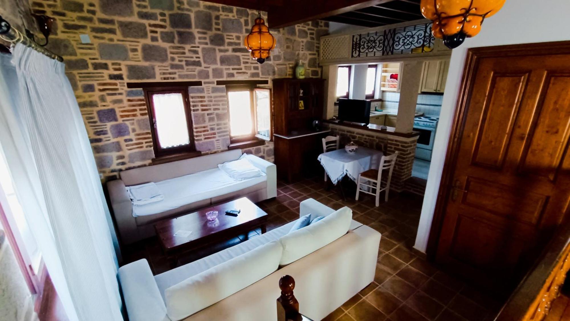 Lesvos Tower House Komninos Sígrion Zewnętrze zdjęcie