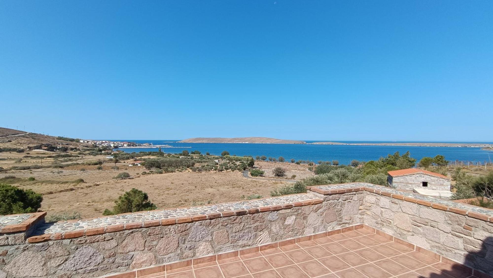 Lesvos Tower House Komninos Sígrion Zewnętrze zdjęcie