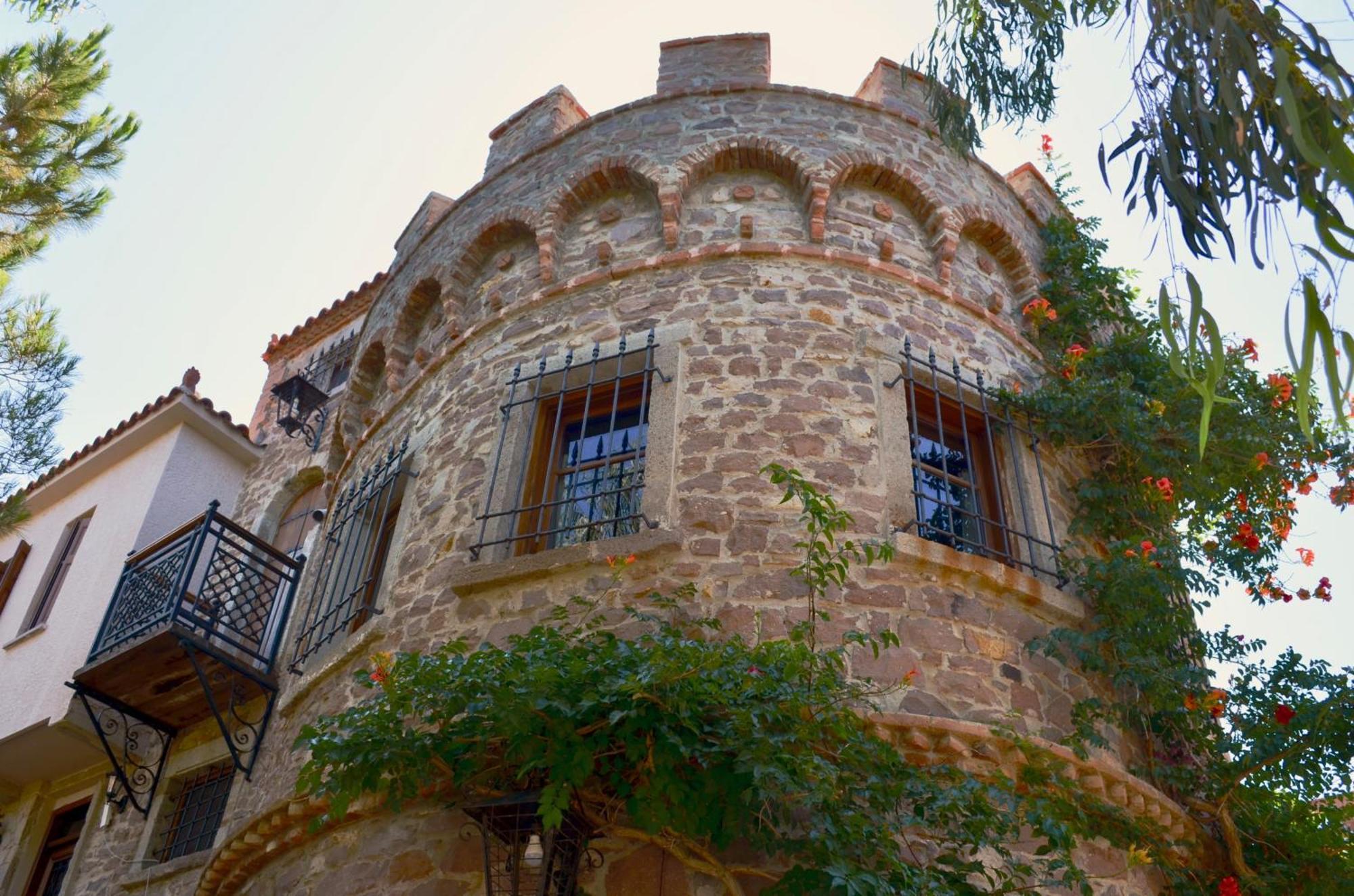 Lesvos Tower House Komninos Sígrion Zewnętrze zdjęcie