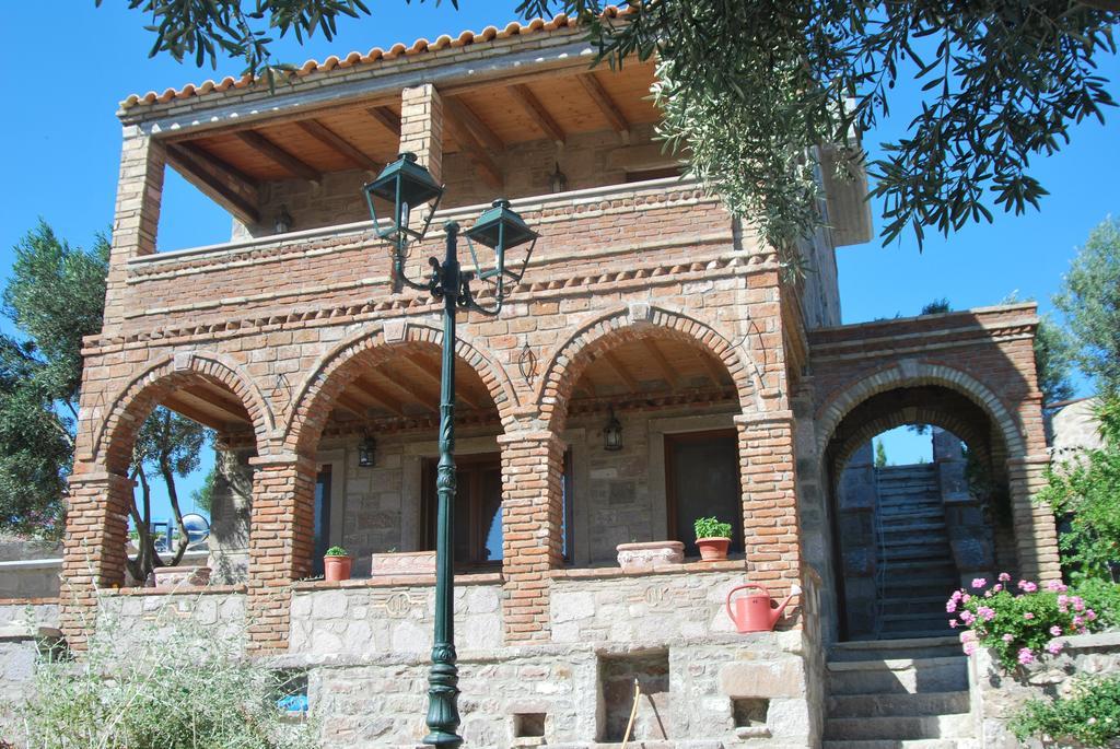 Lesvos Tower House Komninos Sígrion Zewnętrze zdjęcie