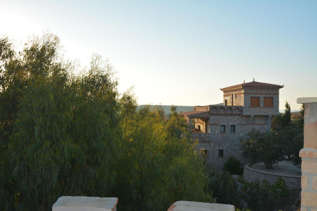 Lesvos Tower House Komninos Sígrion Zewnętrze zdjęcie